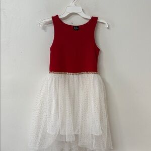 Lilt Red and White Kids dress